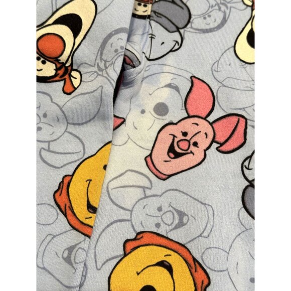 Disney Winnie The Pooh Light Blue Sweatshirt Small (4-6) Tigger Piglet Eeyore - Picture 2 of 5